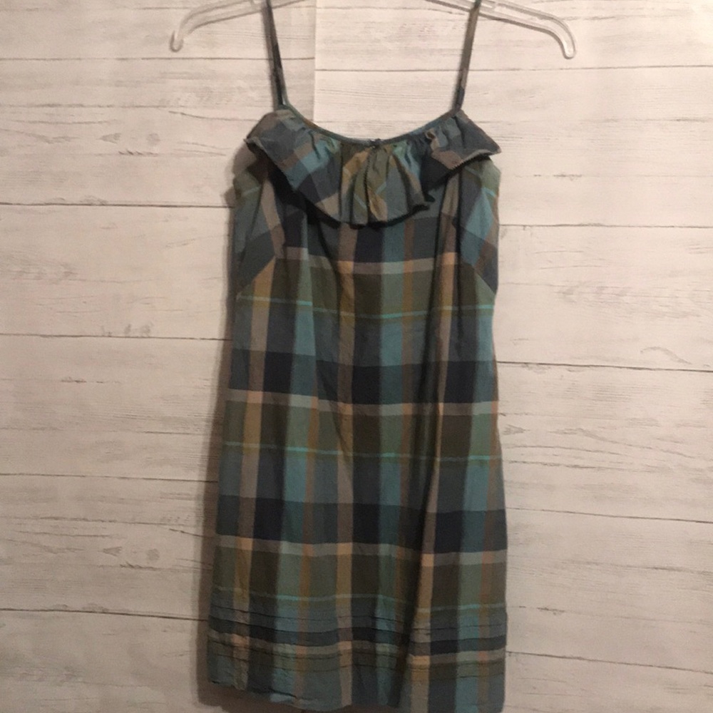 Loft plaid dress